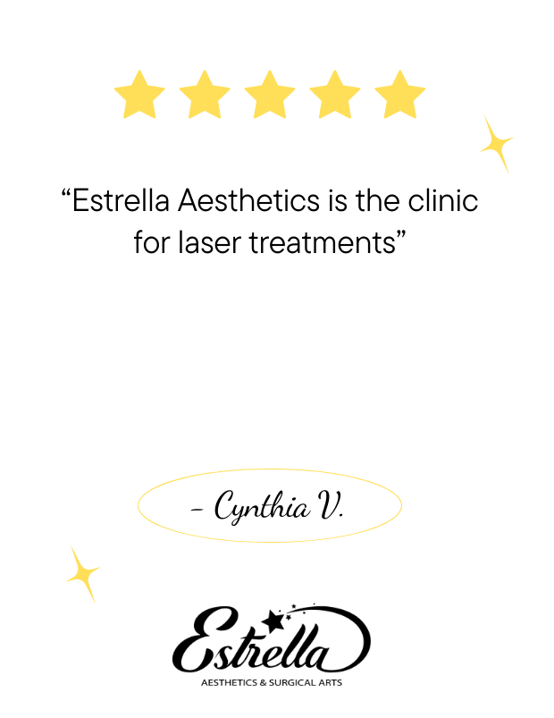 Estrella Aesthetics is the clinic for laser treatments